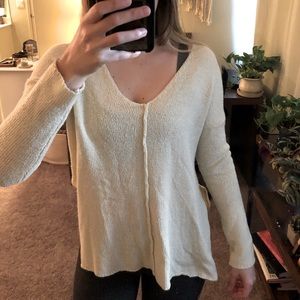 Long sleeve sweater blouse